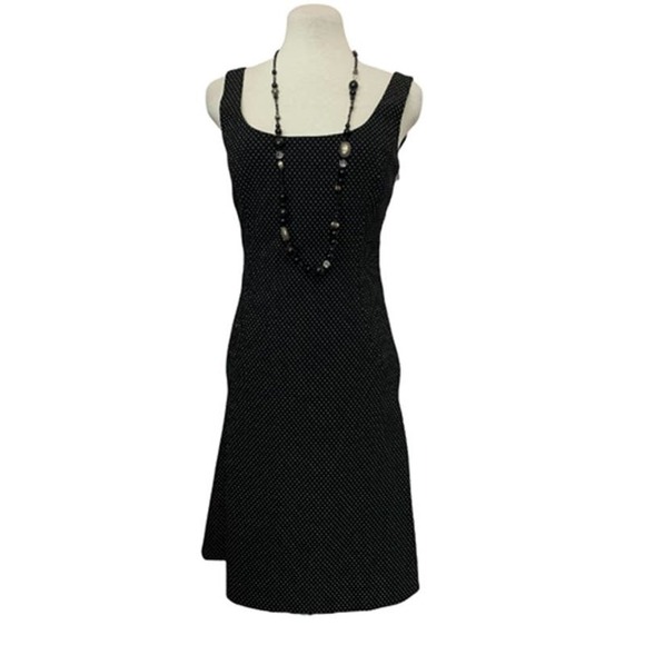 𝅺moschino Cheapandchic Polka Dot Sheath Cocktail Dress Women's Size 6 - Picture 1 of 10